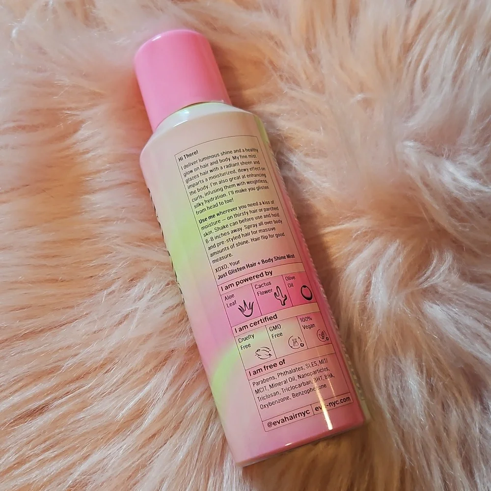 🆕️Eva NYC ✨️Just Glisten ✨️Hair and Body Shine Mist